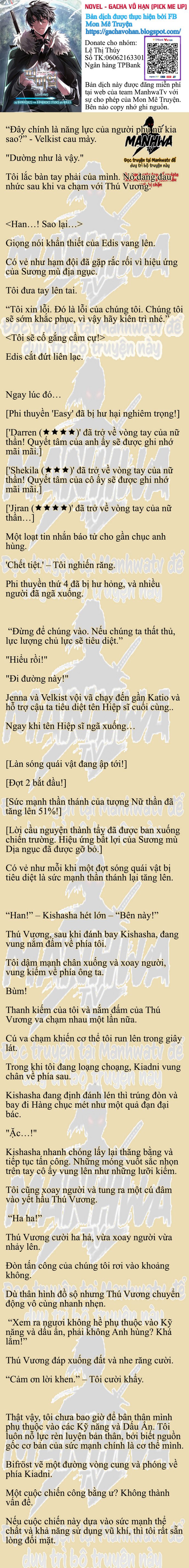 Đọc truyện [NOVEL] Gacha vô hạn - Chương 224
